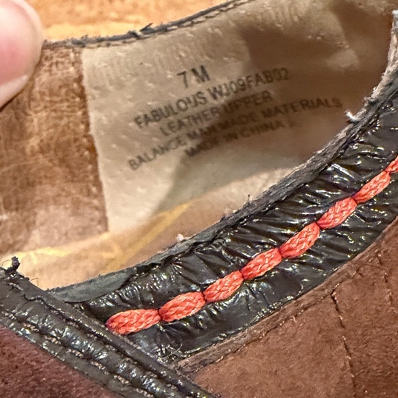 J-41 Chocolate Mary Jane Heels with Button Strap - Picture 3 of 6